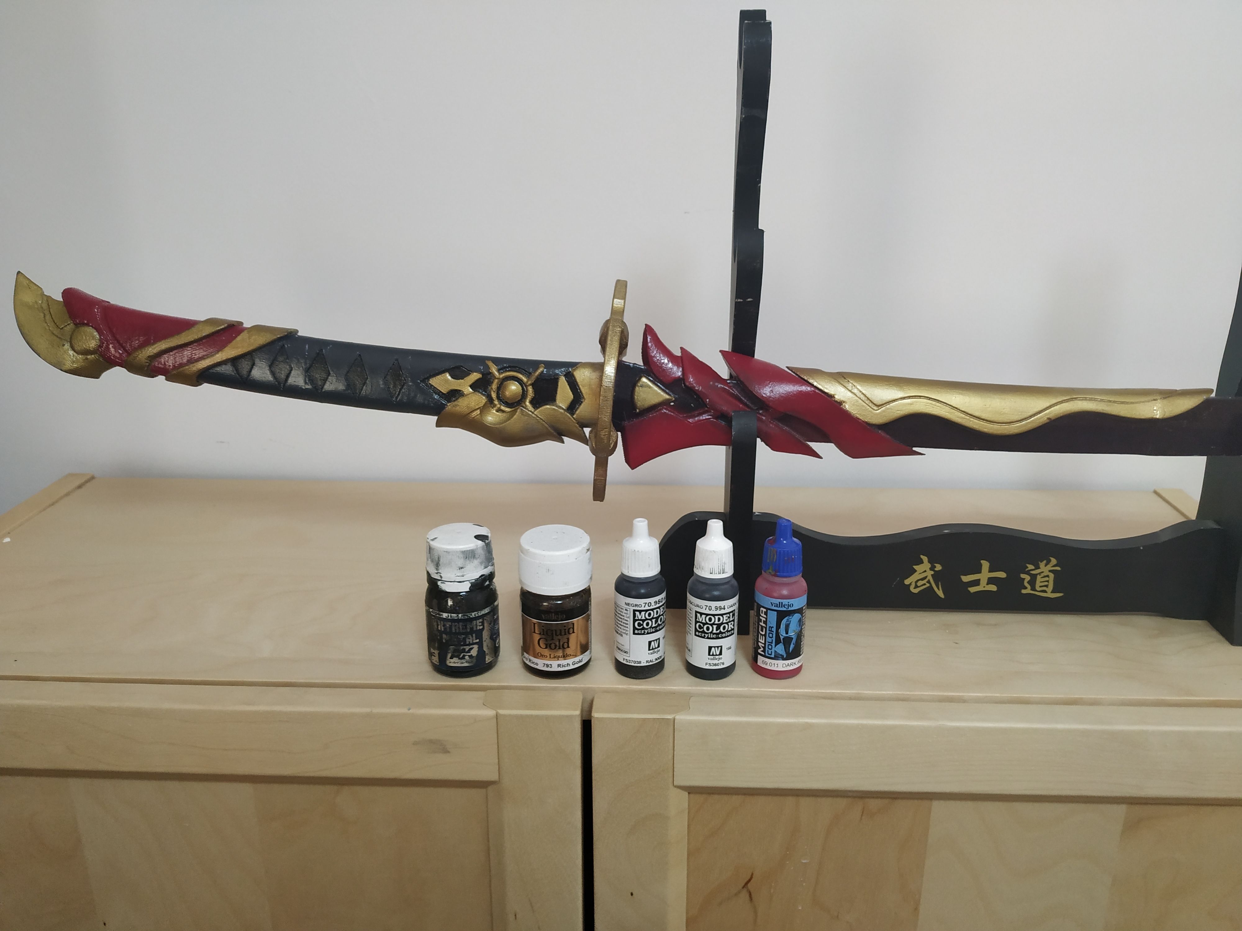 Download STL file Katana Jizo Mitama Honkai impact 3 • 3D print design